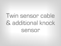 Twin sensor cable & additional sensor