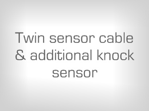 Twin sensor cable & additional sensor