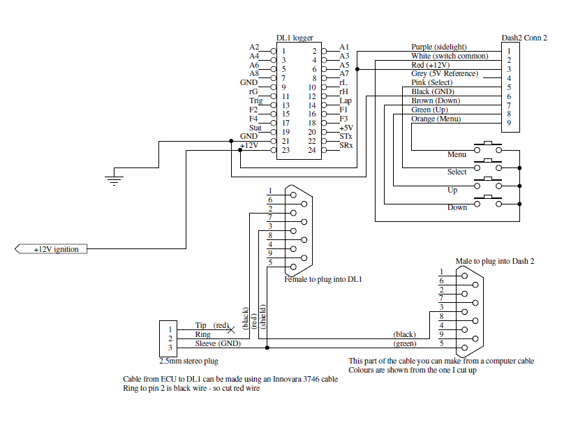 Efi-parts  Wiring Diagrams