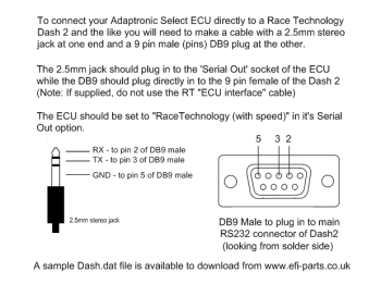 EFI-Parts: Wiring diagrams - EFI-Parts.co.uk: Connectors, Sensors